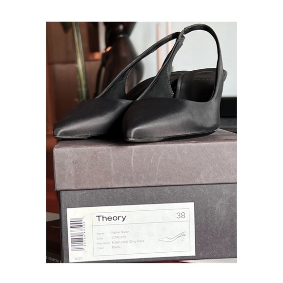 Theory Sling Back Kitten Heel - Picture 7 of 7